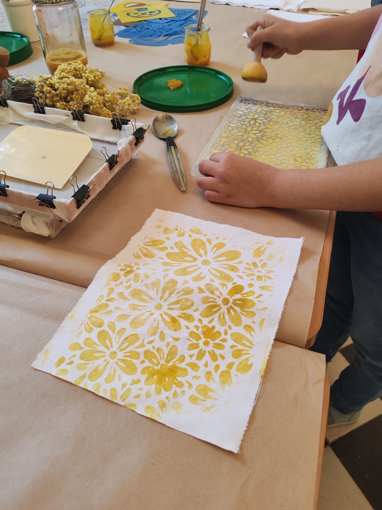 Atelier Impression végétale - La Teigneuse