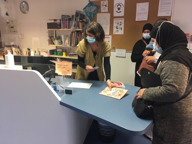 Accompagnement et visite de la médiathèque d'Herbès Manosque