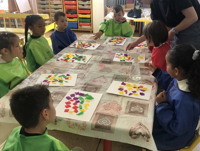 Marine Rivoal - Atelier en classe