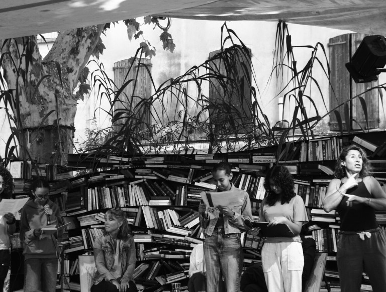 Lancement du Prix littéraire des ados - Florence Hinckel et Myren Duval - lecture d'élèves de 3ème du collège Jean Giono